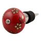 Golden Tiny Flower Ceramic Wine Stopper